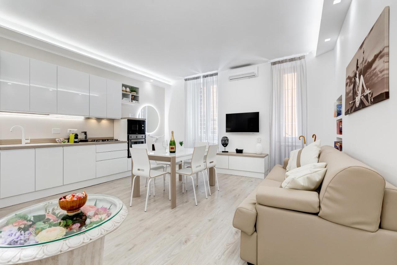 Bmga L The White Crown Apartment In Testaccio Roma Ngoại thất bức ảnh